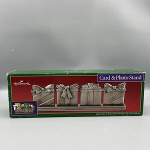 Hallmark Holiday/Birthday card holder and photo stand